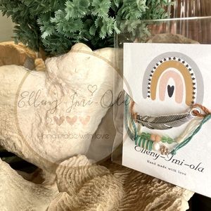 Hand Made Boho Bracelets, Pack of three